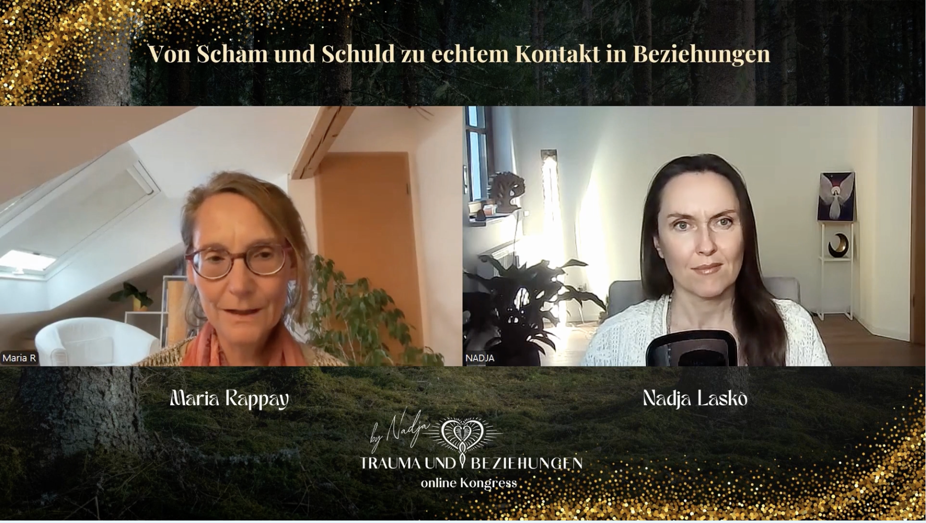 Kongressbanner Herzmatrix-Liebesfeld mit Maria Rappay