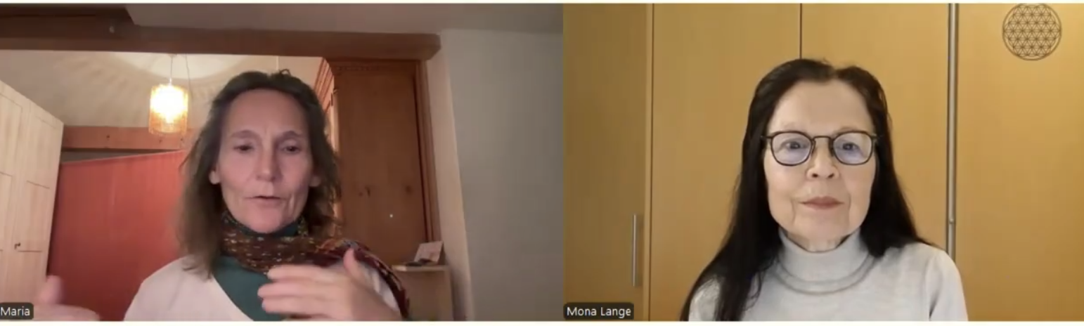 Kongressbanner Herzmatrix-Liebesfeld mit Maria Rappay