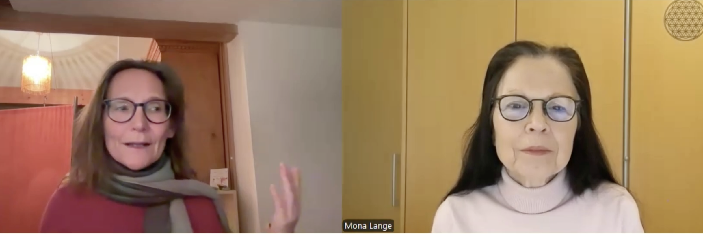 Kongressbanner Herzmatrix-Liebesfeld mit Maria Rappay