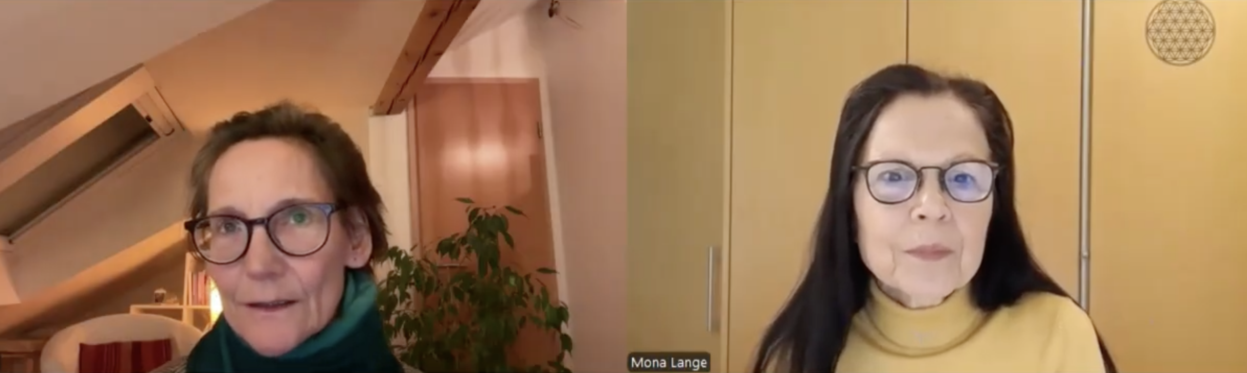 Kongressbanner Herzmatrix-Liebesfeld mit Maria Rappay