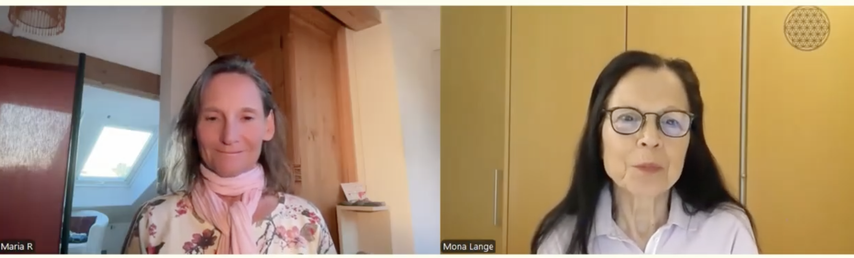 Kongressbanner Herzmatrix-Liebesfeld mit Maria Rappay
